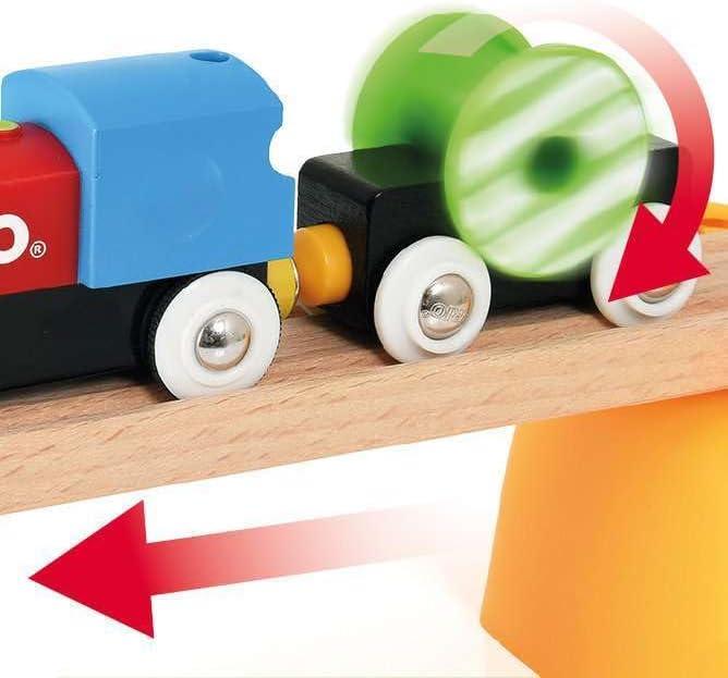 imageBRIO World 33710 My First Railway Battery Operated Train Set 25 Piece Wood Train Set for Toddlers Inclusive of Accessories and Wooden Tracks Certified by Forest Stewardship CouncilBRIO World 33710 My First Railway Battery Operated Train Set 25 Piece Wood Train Set for Toddlers Inclusive of Accessories and Wooden Tracks Certified by Forest Stewardship Council