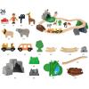 BRIO World 33960 – Safari Adventure Set – 26 Piece FSC-Certified Wooden Toy Train Set for Kids Ages 3 and Up | Imaginative Play | Educational | Compatible Railway Systems(BRIO World 33960 – Safari Adventure Set – 26 Piece FSC-Certified Wooden Toy Train Set for Kids Ages 3 and Up | Imaginative Play | Educational | Compatible Railway Systems)