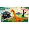 BRIO World – 36098 Dinosaur Circle Set | Toy Train for Kids Aged 3 Years Up(BRIO World – 36098 Dinosaur Circle Set | Toy Train for Kids Aged 3 Years Up)