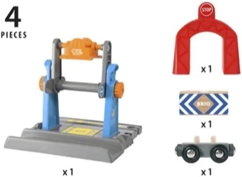 imageBRIO 33827 WorldSmart Tech RailwayHarbor CraneMulti