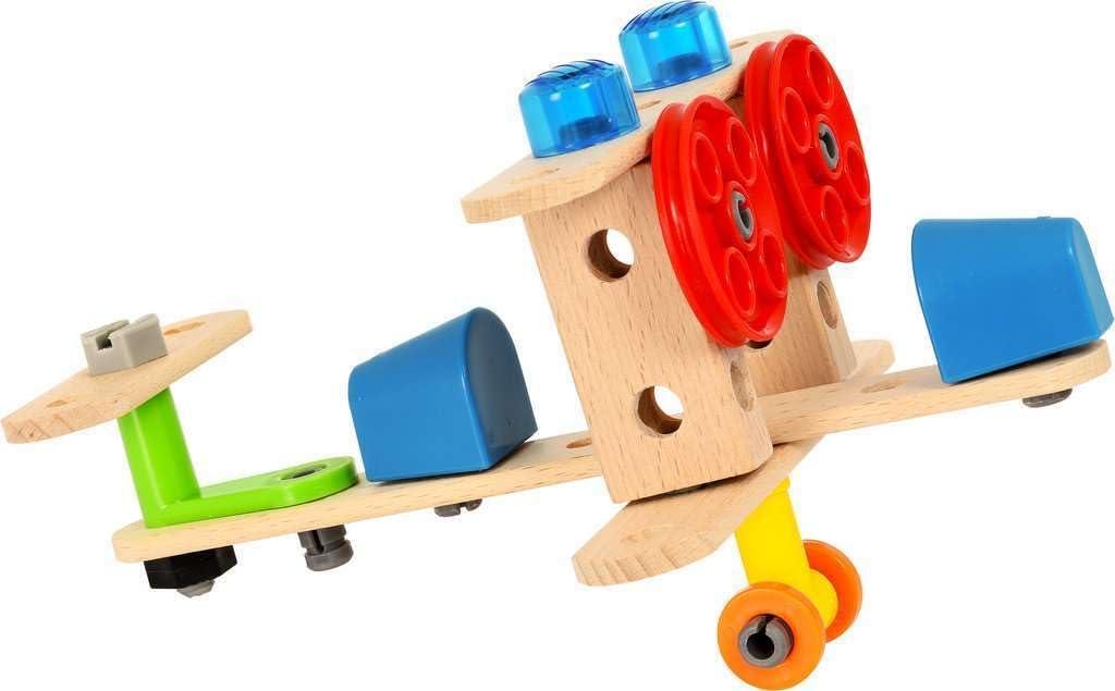 imageBRIO Builder Starter Set 34586 Comprehensive 49 Piece STEM Building Set Enhanced with Wood and Plastic Pieces Ideal Learning Toy for Kids Aged 3 and Up MESH AccreditedStarter Set