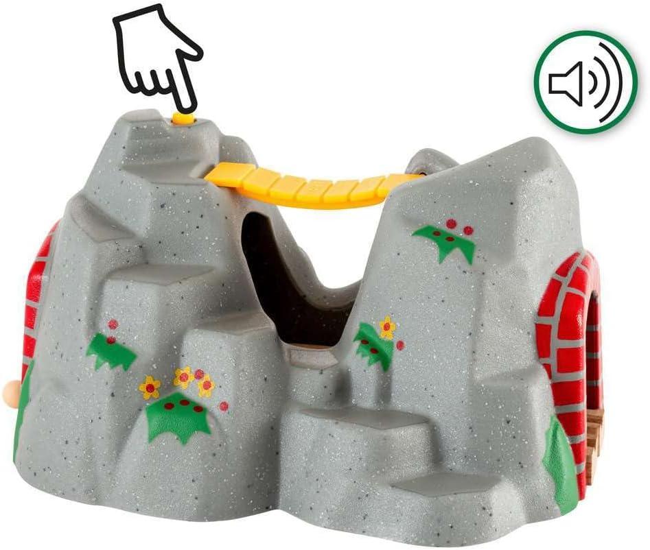 imageBRIO World 33481 Adventure Tunnel Interactive Toy Train Accessory for Kids Enhances Motor Skills Compatible with All BRIO Train Sets FSCCertified Beech Wood Ideal for Ages 3 and UpAdventure Tunnel