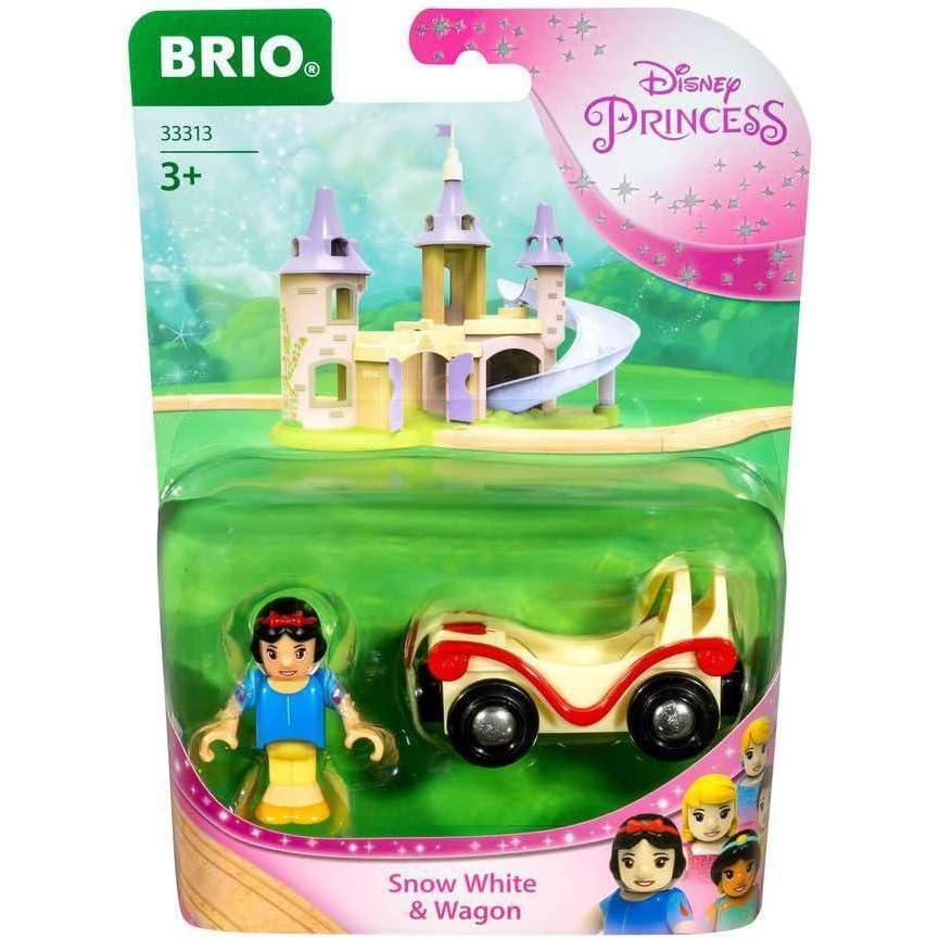 imageBRIO  33313 Disney Princess Jasmine amp Wagon  2 Piece Toy Train for Kids Ages 3 and Up