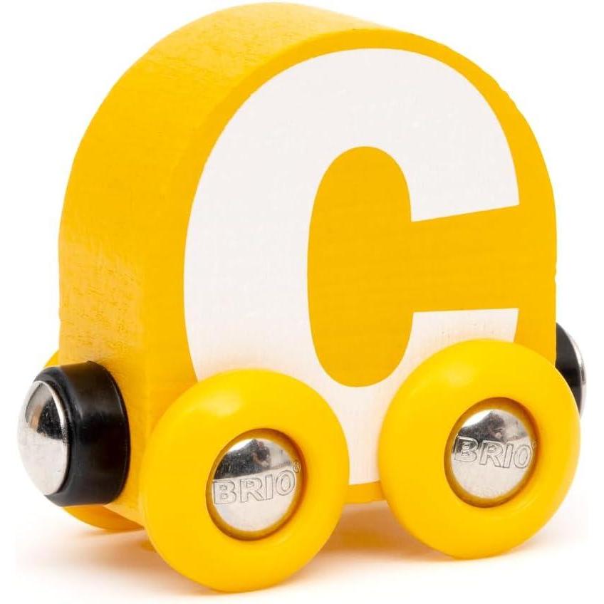 imageBRIO Letter Train C Wooden Train Set Accessory Toy for Kids Age 2 Years Up