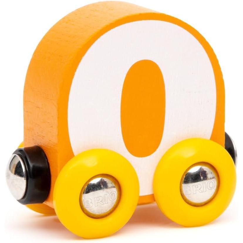 imageBRIO Letter Train O Wooden Train Set Accessory Toy for Kids Age 2 Years Up