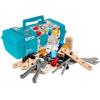 BRIO Builder Starter Set 34586 – Comprehensive 49 Piece STEM Building Set – Enhanced with Wood and Plastic Pieces – Ideal Learning Toy for Kids Aged 3 and Up – MESH Accredited(Starter Set)