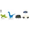 BRIO World – 36096 Dinosaur Battery Train | Toy Train for Kids Aged 3 Years Up