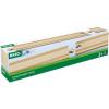 BRIO World 33341-4 Piece Long Straight Wooden Train Tracks | Expandable & Compatible Railway Set | Engineered for Kids Ages 3 and Up | FSC Certified Materials