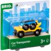 BRIO World 33577 – Car Transporter – 2 Piece Wooden Toy Train Set | Child’s Imagination Igniter | FSC Certified | Ideal for Kids Ages 3+