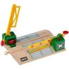 BRIO World 33750 – Magnetic Action Crossing | Interactive Wooden Toy Train Accessory | Enhances Hand-Eye Coordination | Compatible with All BRIO Train Sets | Ideal for Kids Ages 3 and Up(Single)