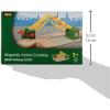 BRIO World 33750 – Magnetic Action Crossing | Interactive Wooden Toy Train Accessory | Enhances Hand-Eye Coordination | Compatible with All BRIO Train Sets | Ideal for Kids Ages 3 and Up(Single)