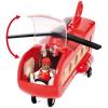 BRIO World 33886 – Cargo Helicopter – Premium Wooden Train Toy | Safe and Durable | Compatible with All Sets | Fun for Toddlers and Kids | Includes Figure and Accessories