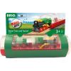 BRIO World 33892 – Classic Steam Train & Tunnel – 3 Piece Wooden Toy Train Set | Perfect for Kids Age 3 and Up | FSC-Certified Wood | Compatible with BRIO Sets