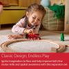 BRIO World Expansion Pack Beginner – 11-Piece Wooden Train Track Set – Compatible with All Railway Sets – FSC-Certified Wooden Tracks – Enhances Cognitive Skills – Durable & Safe – Ages 3 & Up