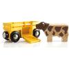 BRIO World Farm Train Set – 5-Piece FSC-Certified Accessories – Works with All Wooden Railway Sets – Includes Engine, Horse, Cow & Livestock Cars – Fun Play for Kids Ages 3 & Up(BRIO World 33404 – Farm Train | 5-Piece Wooden Toy Train Set for Kids | Ideal for Ages 3 & Up | Certified Sustainable Materials)