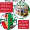 BRIO World Parking Garage – 7-Piece Wooden Toy Garage with 2 Cars, 1 Transporter Wagon, and Wooden Ramp Tracks – Works with All BRIO Train Sets – FSC-Certified – Sparks Creativity & Fun – Ages 3 & Up(Parking Garage)