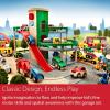 BRIO World Parking Garage – 7-Piece Wooden Toy Garage with 2 Cars, 1 Transporter Wagon, and Wooden Ramp Tracks – Works with All BRIO Train Sets – FSC-Certified – Sparks Creativity & Fun – Ages 3 & Up(Parking Garage)