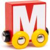 BRIO – Letter Train M | Wooden Train Set Accessory Toy for Kids Age 2 Years Up