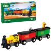 BRIO World – 33722 Safari Train | Interactive Toy Train Set for Kids Age 3 and Up | Environmentally Conscious | Engine and Animal Wagons Included(Safari Train)