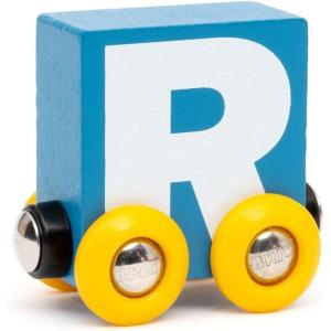 BRIO – Letter Train R | Wooden Train Set Accessory Toy for Kids Age 2 Years Up