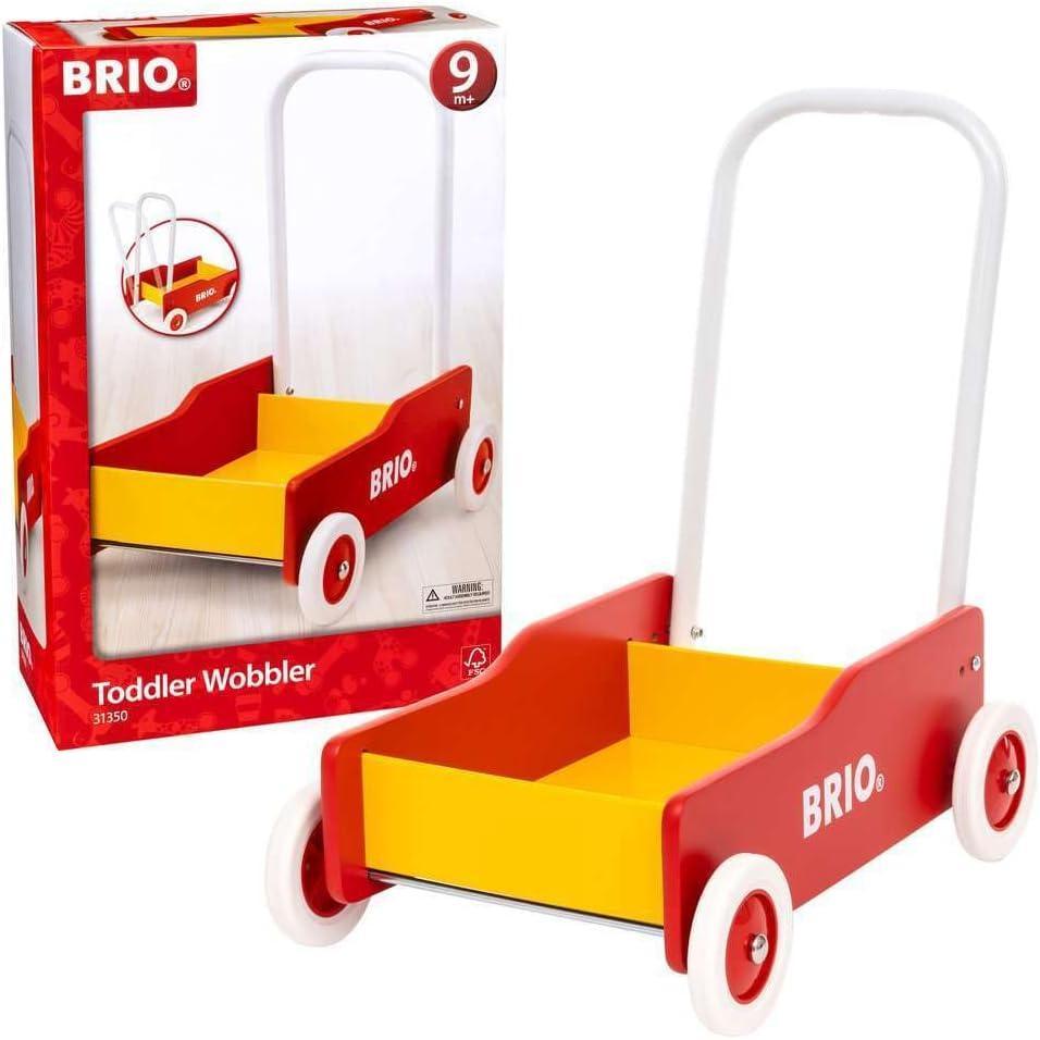 imageBRIO Infant amp Toddler 31350 Adjustable Toddler Wobbler Perfect Balance Toy for Kids Safe and Durable Ideal for 9 Months and UpToddler Wobbler