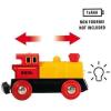 BRIO 33594 World Two-Way Battery-Operated Engine – Interactive Train Toy for Kids | Lights Up | Forward & Reverse Functions | Great Christmas or Birthday Gift | Suitable for Ages 3 and Up