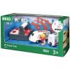 BRIO Remote Control Travel Train – Kids Toy with Light and Sound Features | Battery Operated | Compatible with Wooden Railway Tracks | Perfect for Toddlers Age 3+