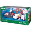 BRIO Remote Control Travel Train – Kids Toy with Light and Sound Features | Battery Operated | Compatible with Wooden Railway Tracks | Perfect for Toddlers Age 3+