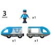 BRIO World – 33506 Travel Battery Train | 3-Piece, Battery-Operated Toy Train Set | Ideal for Kids Ages 3 and Up | Compatible with All BRIO Train Sets
