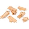 BRIO World – 36099 Starter Track Pack | 12-Piece Wooden Train Track Set for Kids Aged 3 Years Up