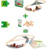 BRIO World – 36099 Starter Track Pack | 12-Piece Wooden Train Track Set for Kids Aged 3 Years Up