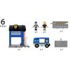 Brio World – 33813 Police Station – Interactive Toy Set for Kids | Enhances Creativity & Imagination | Features Light & Sound Effects | Compatible with Brio Railway | Perfect for Ages 3 and Up