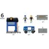 Brio World – 33813 Police Station – Interactive Toy Set for Kids | Enhances Creativity & Imagination | Features Light & Sound Effects | Compatible with Brio Railway | Perfect for Ages 3 and Up