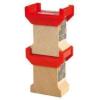 Brio World 33254 – Super Supports – 2 Piece Wooden Railway Set | Enhances Creativity | Compatible with All Brio Train Sets | Sustainability Certified | Perfect for Kids Ages 3 and Up