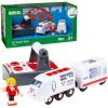 BRIO Remote Control Travel Train – Kids Toy with Light and Sound Features | Battery Operated | Compatible with Wooden Railway Tracks | Perfect for Toddlers Age 3+