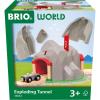 BRIO World – 36044 Exploding Tunnel | Toy Train Set for Kids Ages 3 Years and Up
