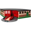 BRIO World – 33736 Grand Roundhouse – Ultimate Train Set Accessory | Accommodates 5 Trains | Rotating Switch Turntable | Compatible with All Railway Toys | Perfect for Kids Ages 3+(Grand Roundhouse)