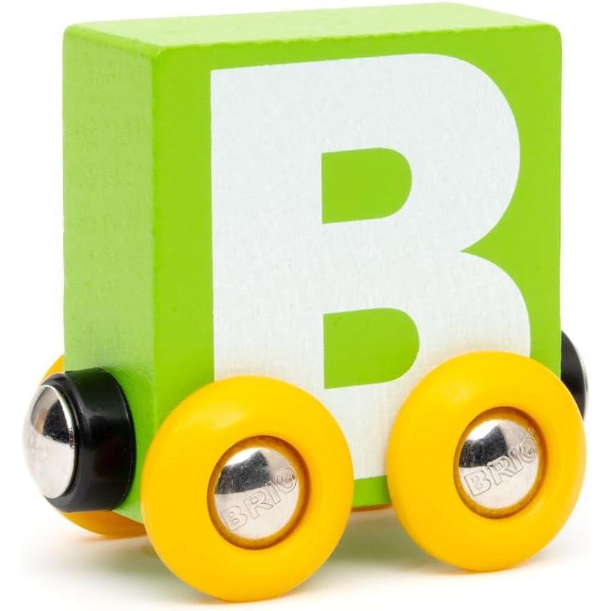 imageBRIO Letter Train B Wooden Train Set Accessory Toy for Kids Age 2 Years Up