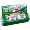 BRIO World 33890 – Travel Train & Tunnel – 3 Piece Wooden Toy Train Set for Kids Age 3 and Up