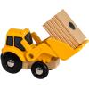 BRIO World Farm Tractor Loader for Kids Age 3 Years and up. Compatible with All Train Sets