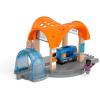 BRIO 33973 Smart Tech Sound Action Tunnel Station | Wooden Toy Train Set for Kids Age 3 and Up
