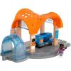 BRIO 33973 Smart Tech Sound Action Tunnel Station | Wooden Toy Train Set for Kids Age 3 and Up