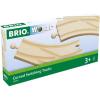 BRIO World – 33346 Curved Switching Tracks | 2 Piece Toy Train Accessory for Kids Ages 3 and Up