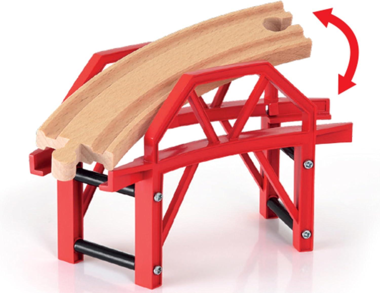 imageBRIO World Curved Bridge for Kids Age 3 Years and up Compatible with All Train Sets