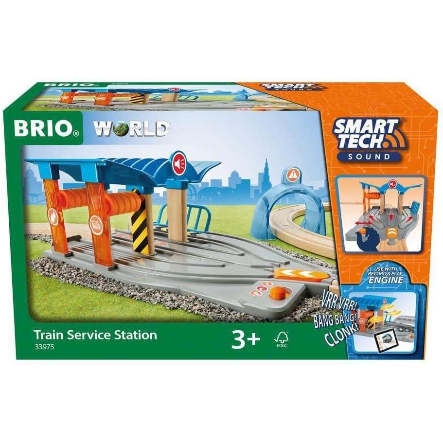 imageBRIO 33975 Smart Tech Sound Train Service Station
