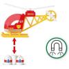 BRIO World – 33797 Firefighter Helicopter | 3 Piece Helicopter Toy for Kids Ages 3 and Up