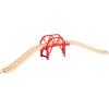 BRIO World Curved Bridge for Kids Age 3 Years and up. Compatible with All Train Sets