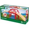 BRIO World Curved Bridge for Kids Age 3 Years and up. Compatible with All Train Sets