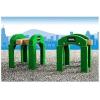 BRIO World – 33253 Stacking Track Supports | 2 Piece Toy Train Accessory for Kids Age 3 and Up , Green(Train Accessory)