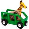 BRIO World – 33724 Giraffe and Wagon Set | Imaginative Play Toy Train Accessory for Kids | FSC-Certified Wood | Engineered for Toddlers 3 and Up, Green